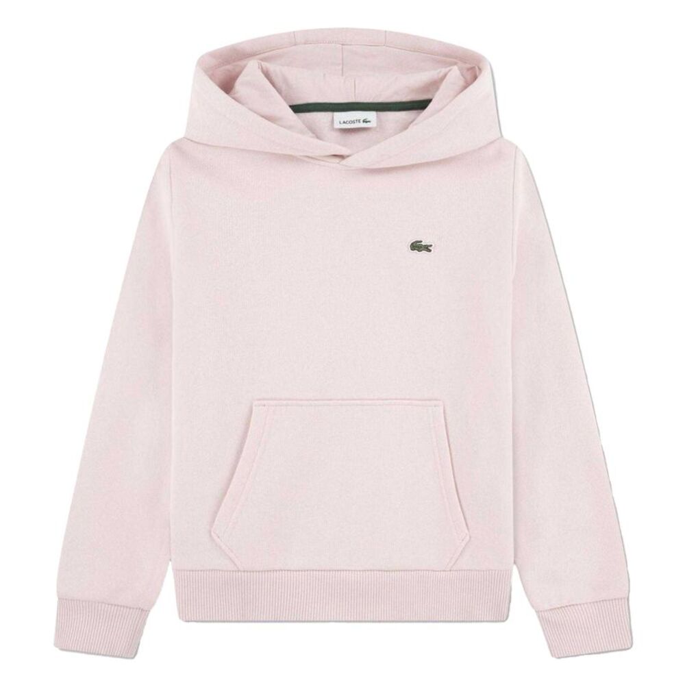 Lacoste Childrens/Kids Core Hoodie / Pink
